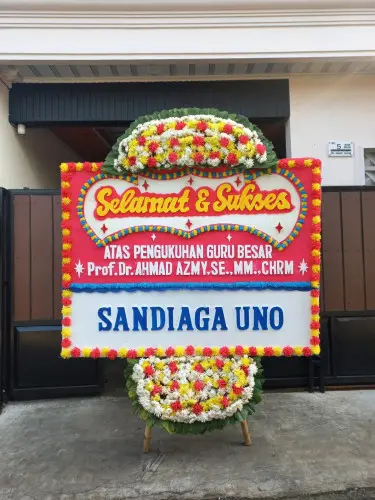 Papan Bunga Opening kelapa indah