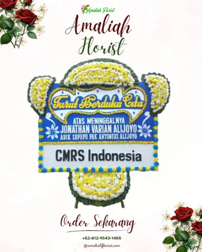 Papan Bunga Duka kelapa indah