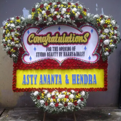 Papan Bunga Opening kelapa indah