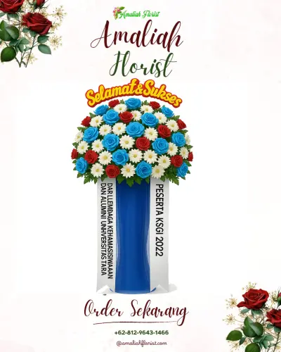 Standing Flower kelapa indah